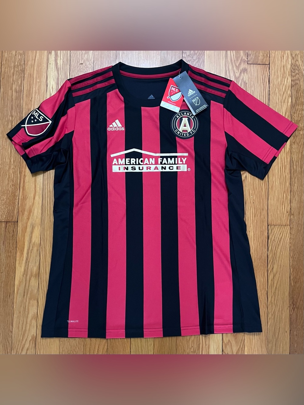 Atlanta United FC Adidas 2020 Climalite Team Jersey Women's Sz L Large New NWT